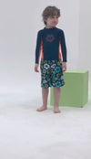 Rash Vest And Shorts Set