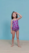 Purple Spot Swimsuit